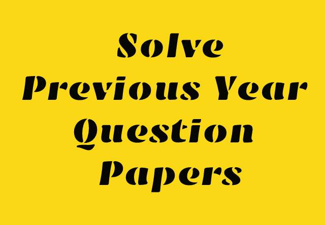 Importance of Solving CBSE Previous Year Papers