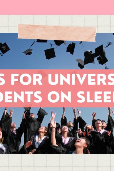 Tips for University Students on Sleeping