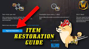 WoW Item Restoration