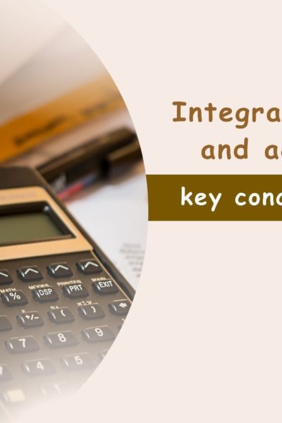 Integrating finance and accounting: key concepts and help